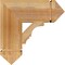 Ekena Millwork Balboa Arts & Crafts Rough Sawn Bracket, Western Red Cedar, 6"W x 18"D x 18"H BKT06X18X18BOA03RWR - alternate 4